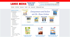 Desktop Screenshot of langemedia.eu